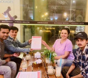 'आँखा'मा अनुबन्धित भइन् निशा अधिकारी